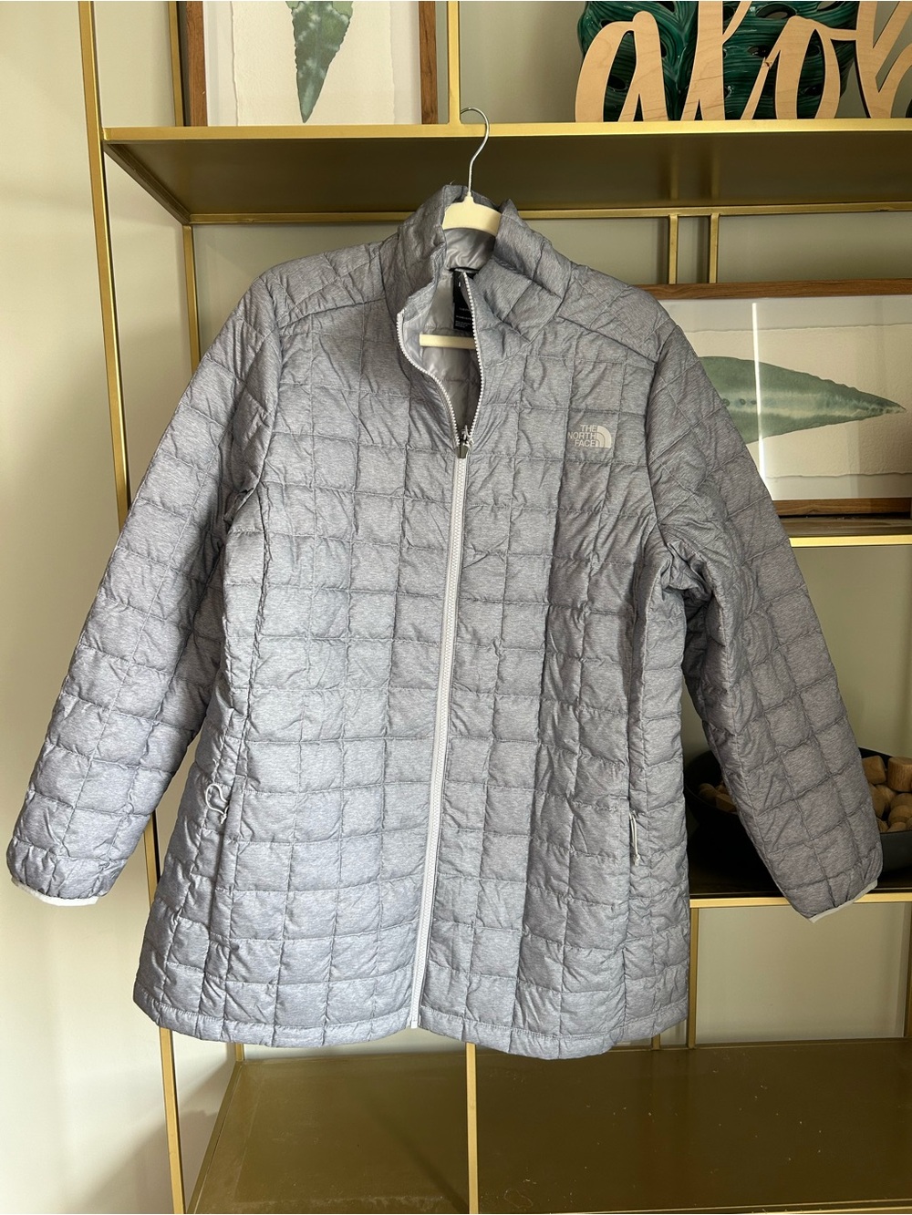 NWT North Face Women’s ThermoBall Eco Triclimate 3-in-1 Jacket Grey XL $330 - Picture 8 of 8